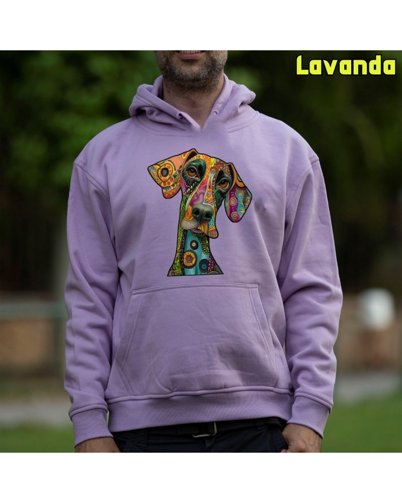 Sudadera hombre con capucha Dog  La Kamiseta K Buskas
