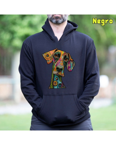 Sudadera hombre con capucha Dog  La Kamiseta K Buskas