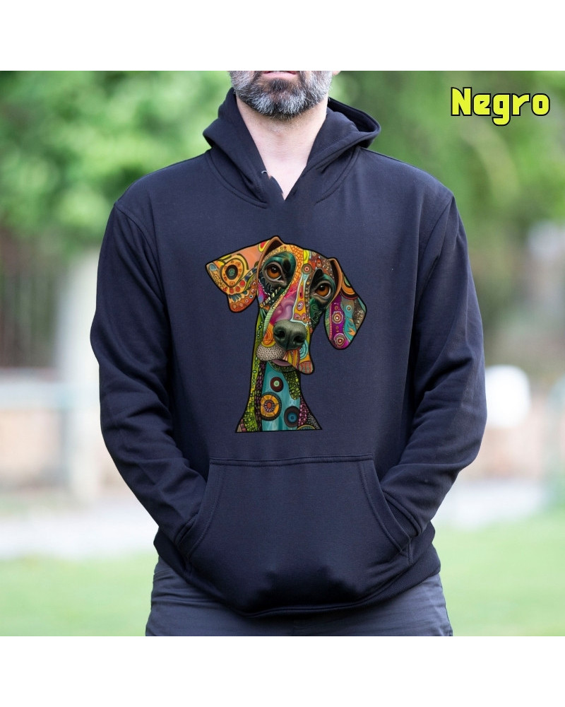 Sudadera hombre con capucha Dog  La Kamiseta K Buskas