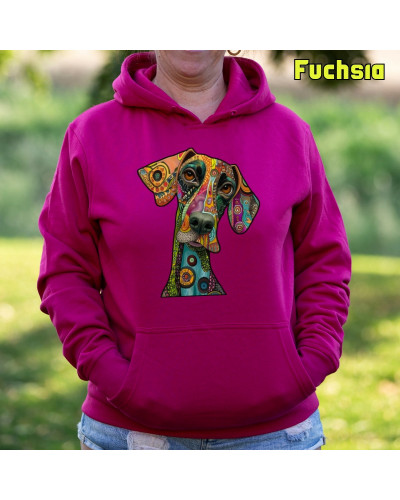 Sudadera mujer con capucha Dog  La Kamiseta K Buskas