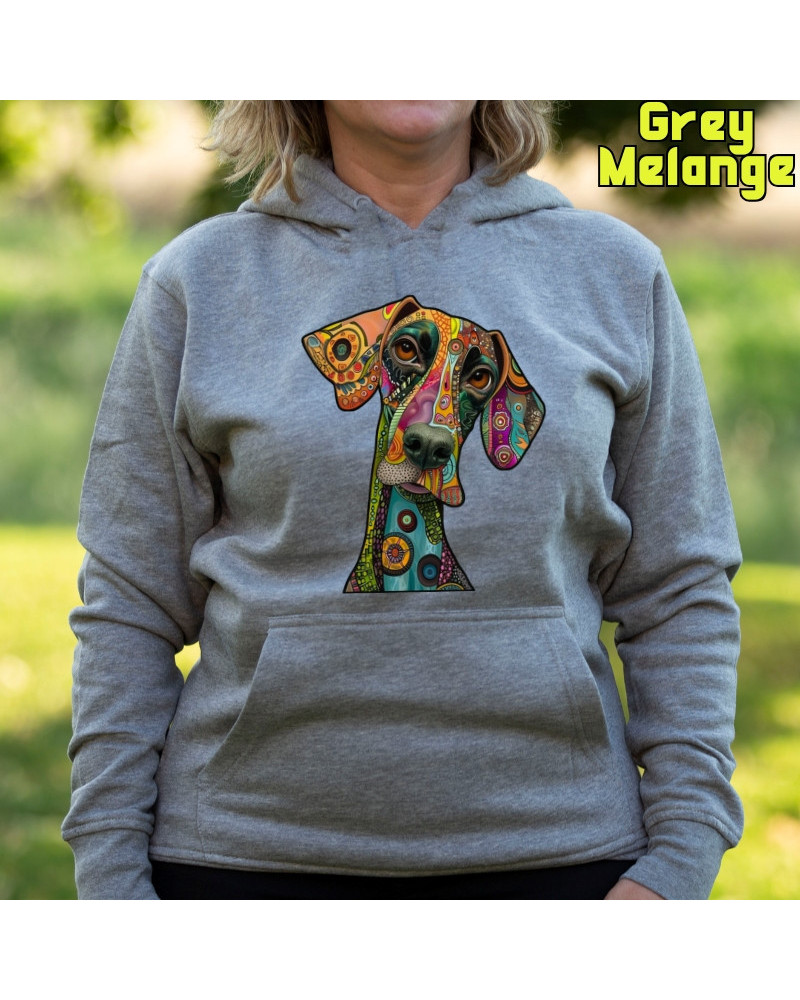 Sudadera mujer con capucha Dog  La Kamiseta K Buskas