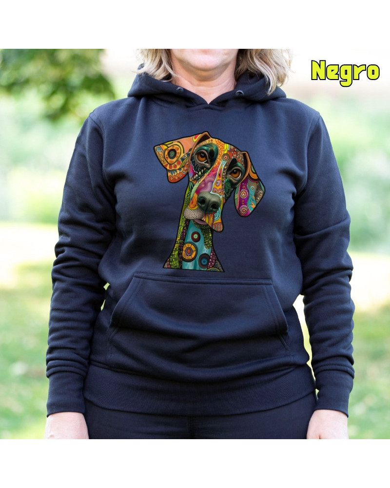 Sudadera mujer con capucha Dog  La Kamiseta K Buskas