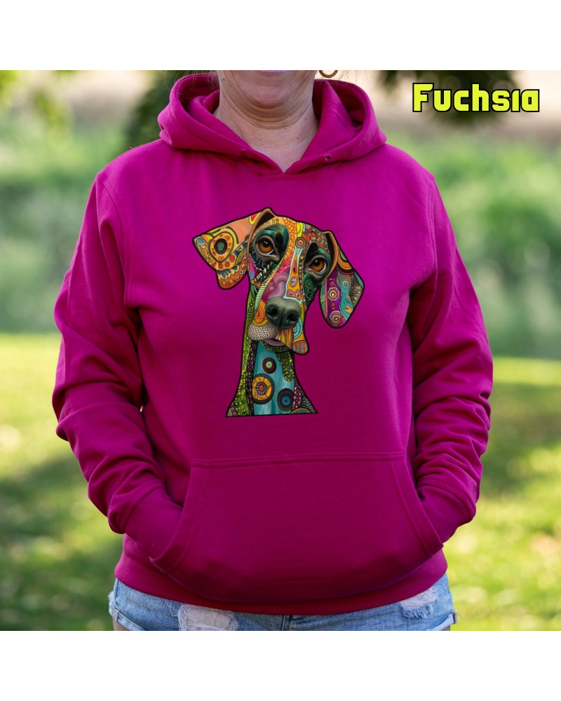 Sudadera mujer con capucha Dog  La Kamiseta K Buskas