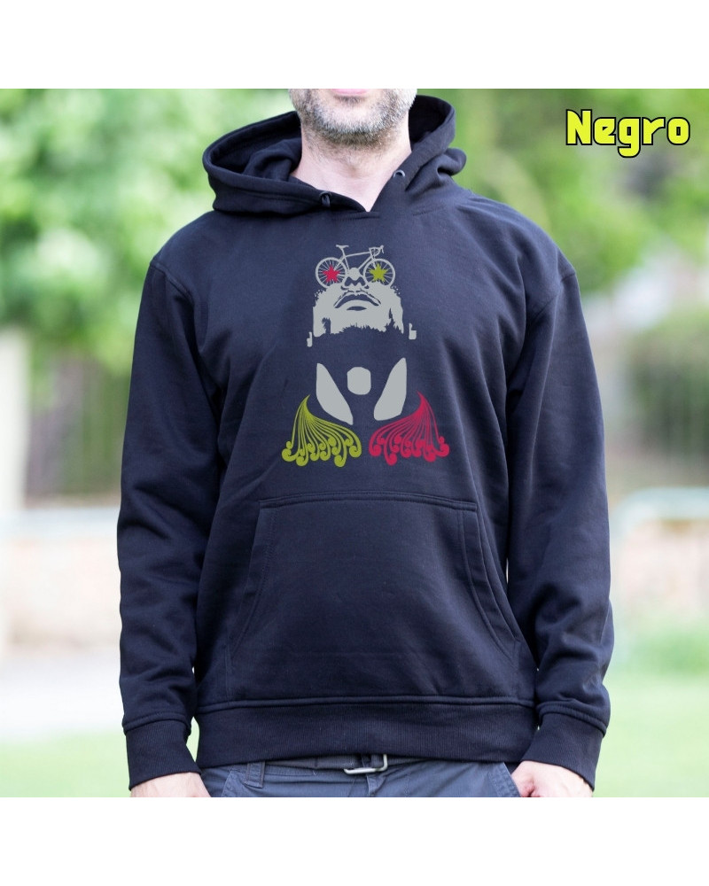Bike Glasses - Sudadera Hombre Con Capucha