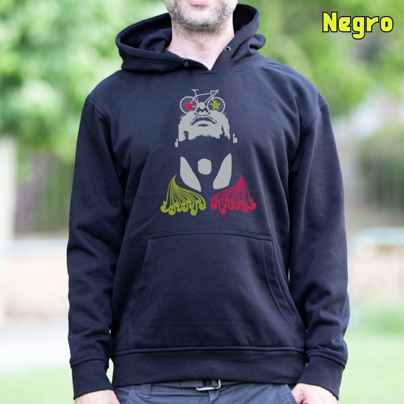 Bike Glasses - Sudadera Hombre Con Capucha