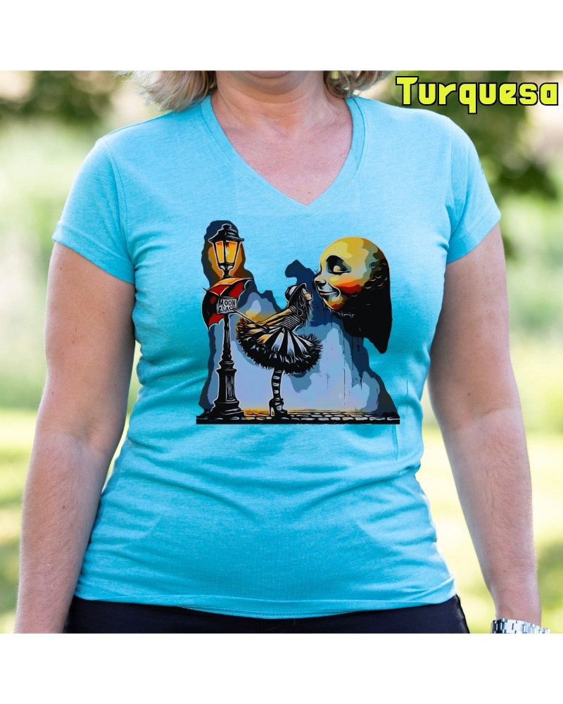 Camiseta Mujer Manga Corta - Moon Place