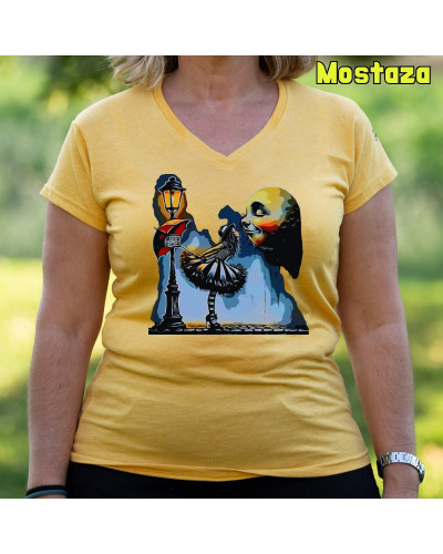 Camiseta Mujer Moon Place - manga corta