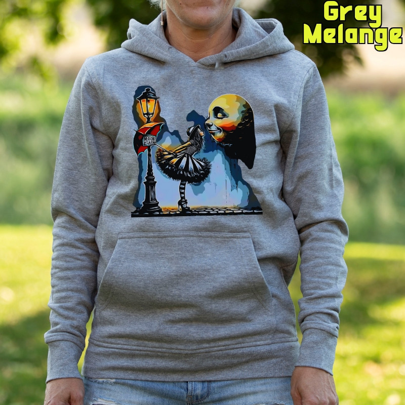 Moon Place - Sudadera Mujer Con Capucha