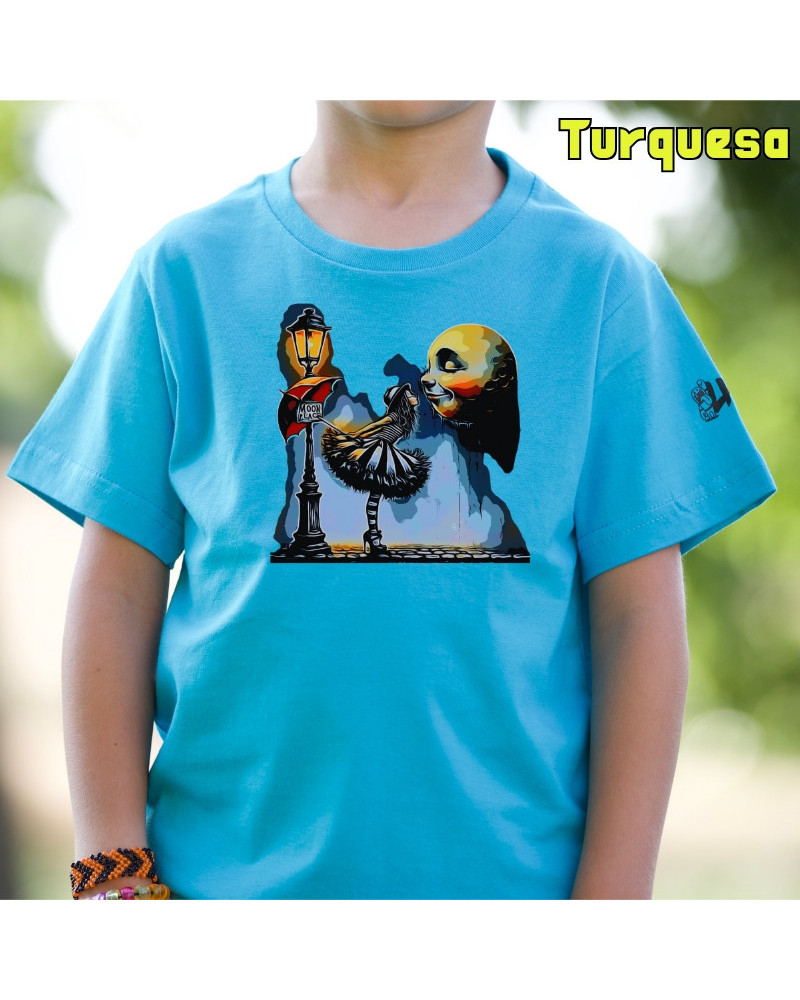 Moon Place - Camiseta Niño Manga Corta