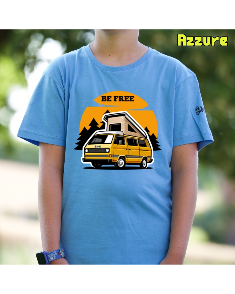 Camiseta niño Be Free - manga corta