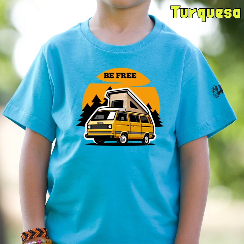 Be Free - Camiseta Niño Manga Corta