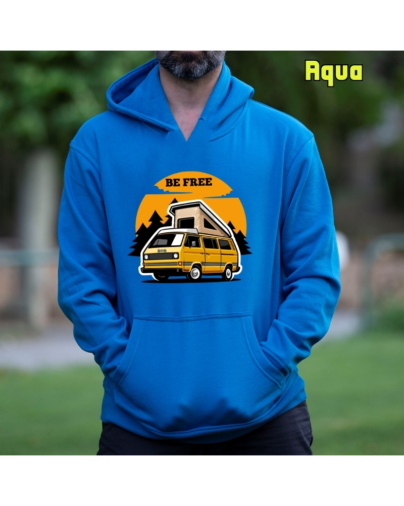 Sudadera Capucha - Be Free