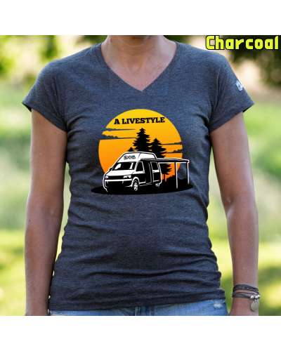 A Livestyle - Camiseta Mujer  Manga Corta