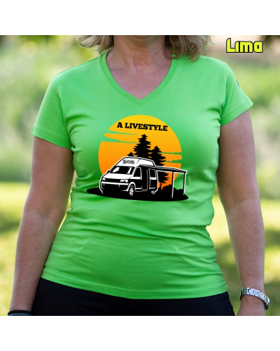 A Livestyle - Camiseta Mujer  Manga Corta
