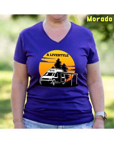 Camiseta Mujer A Livestyle - manga corta