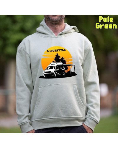 Sudadera hombre con capucha A Livestyle  La Kamiseta K Buskas