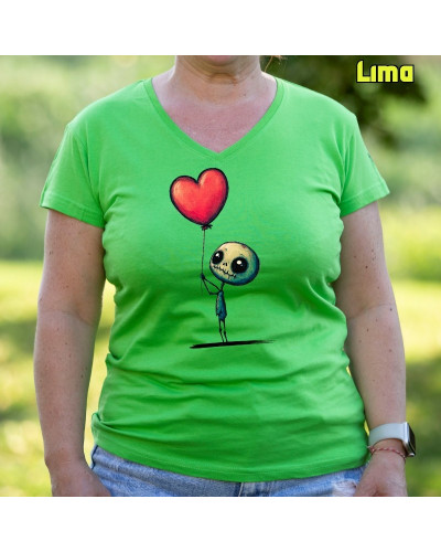 Camiseta Mujer Ilusion - manga corta