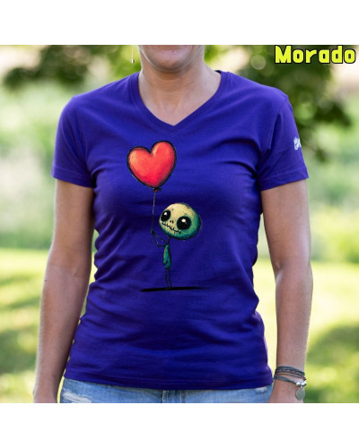 Camiseta Mujer Ilusion - manga corta