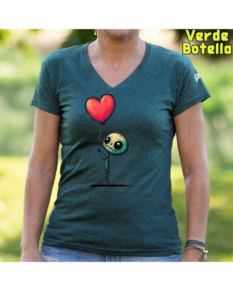 Camiseta Mujer Ilusion - manga corta