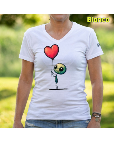 Camiseta Mujer Ilusion - manga corta
