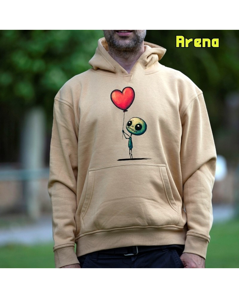 Sudadera hombre con capucha Ilusion  La Kamiseta K Buskas