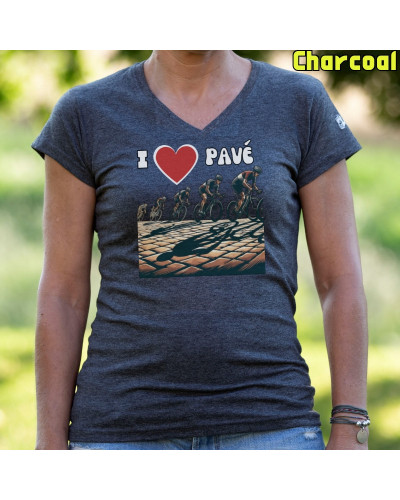 Camiseta Mujer LOVE PAVE - manga corta