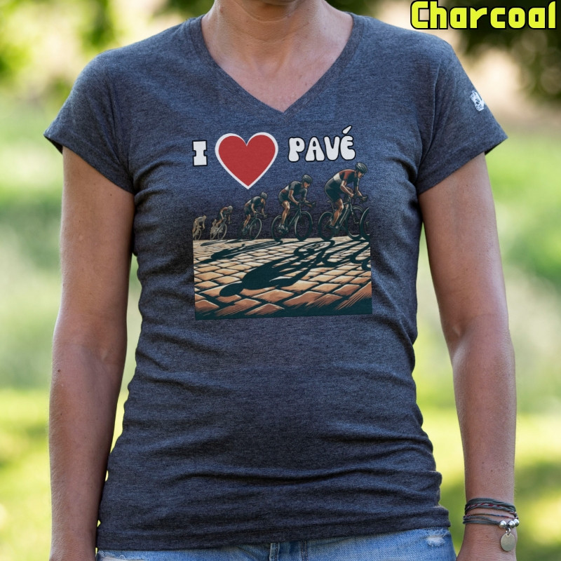 Love Pave - Camiseta Mujer Manga Corta