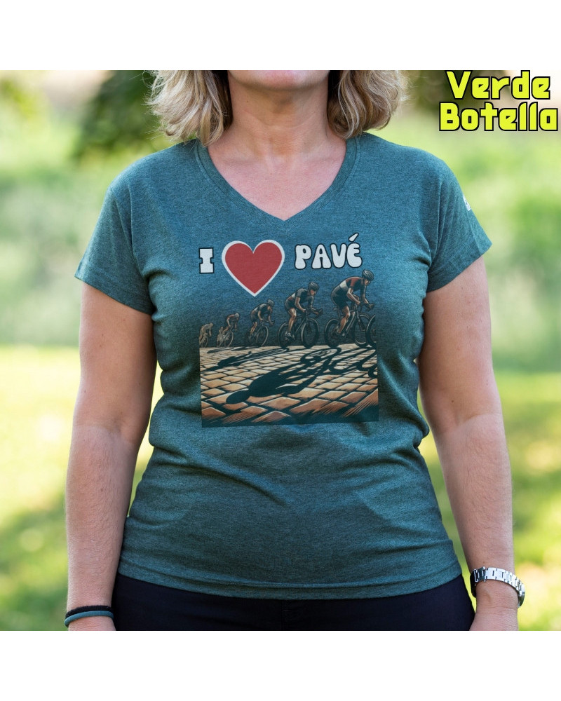 Camiseta Mujer Manga Corta - Love Pave