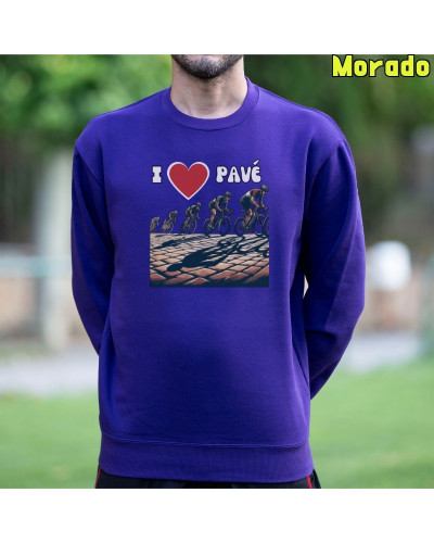 Sudadera Unisex Love Pave La Kamiseta K Buskas