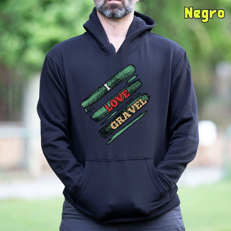 Love Gravel - Sudadera Hombre Con Capucha