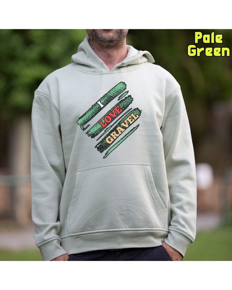 Sudadera hombre con capucha LOVE GRAVEL – La Kamiseta K Buskas