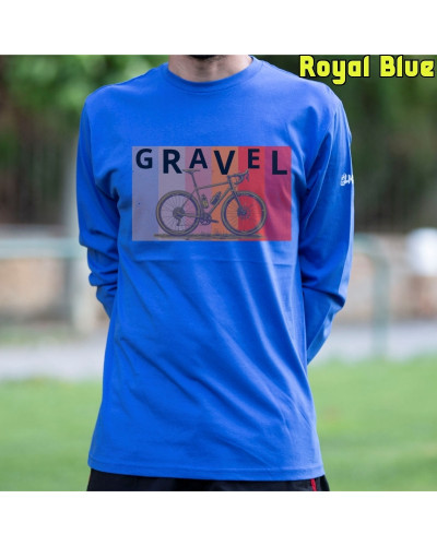 Camiseta Hombre Manga Larga - GRAVEL