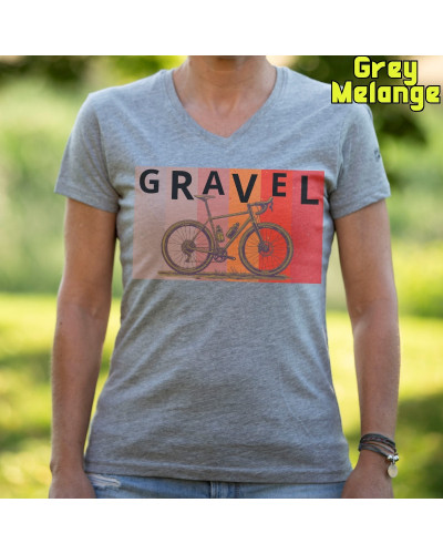 Camiseta Mujer GRAVEL - manga corta
