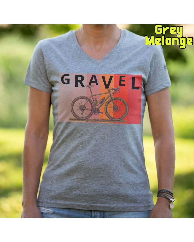 Camiseta Mujer GRAVEL - manga corta