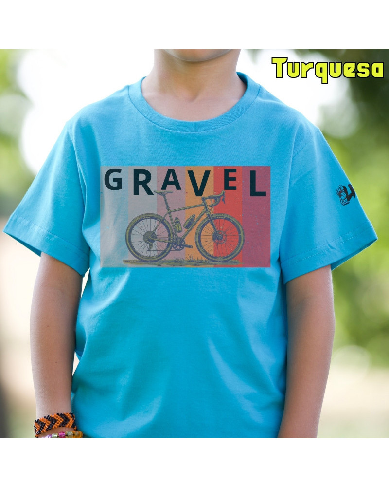 Camiseta Niño - Camiseta niÃ±o GRAVEL - manga corta