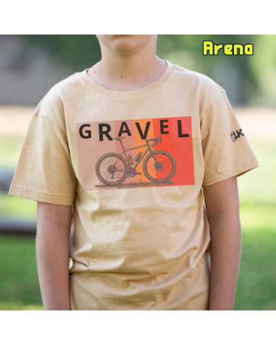 Camiseta Niño - Camiseta niÃ±o GRAVEL - manga corta