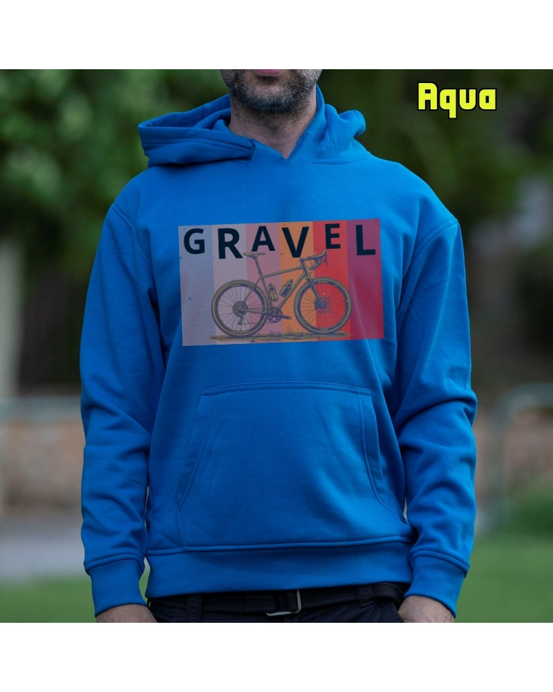 Sudadera hombre con capucha GRAVEL – La Kamiseta K Buskas