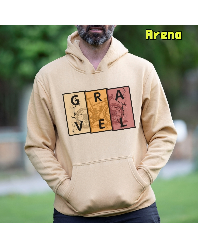Sudadera hombre con capucha GRAVEL II – La Kamiseta K Buskas