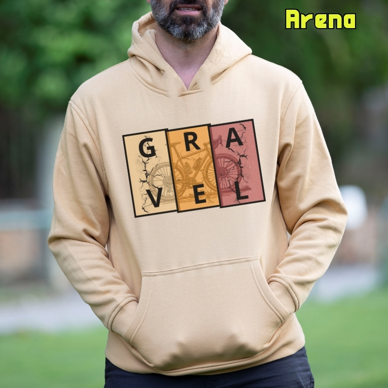 Gravel II - Sudadera hombre con capucha