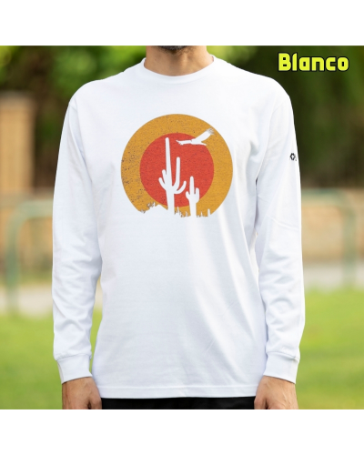 Desert - Camiseta Hombre Manga Larga