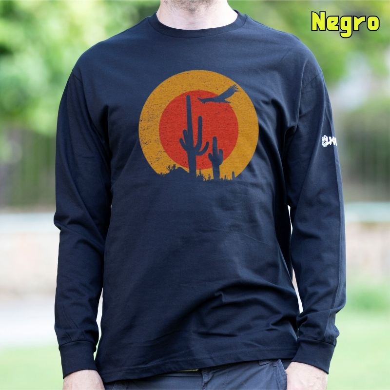 Desert - Camiseta Hombre Manga Larga