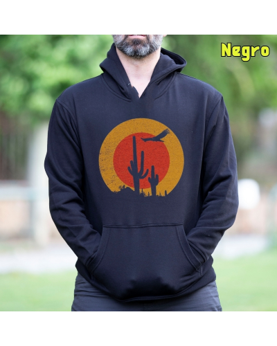 Desert - Sudadera Hombre Con Capucha