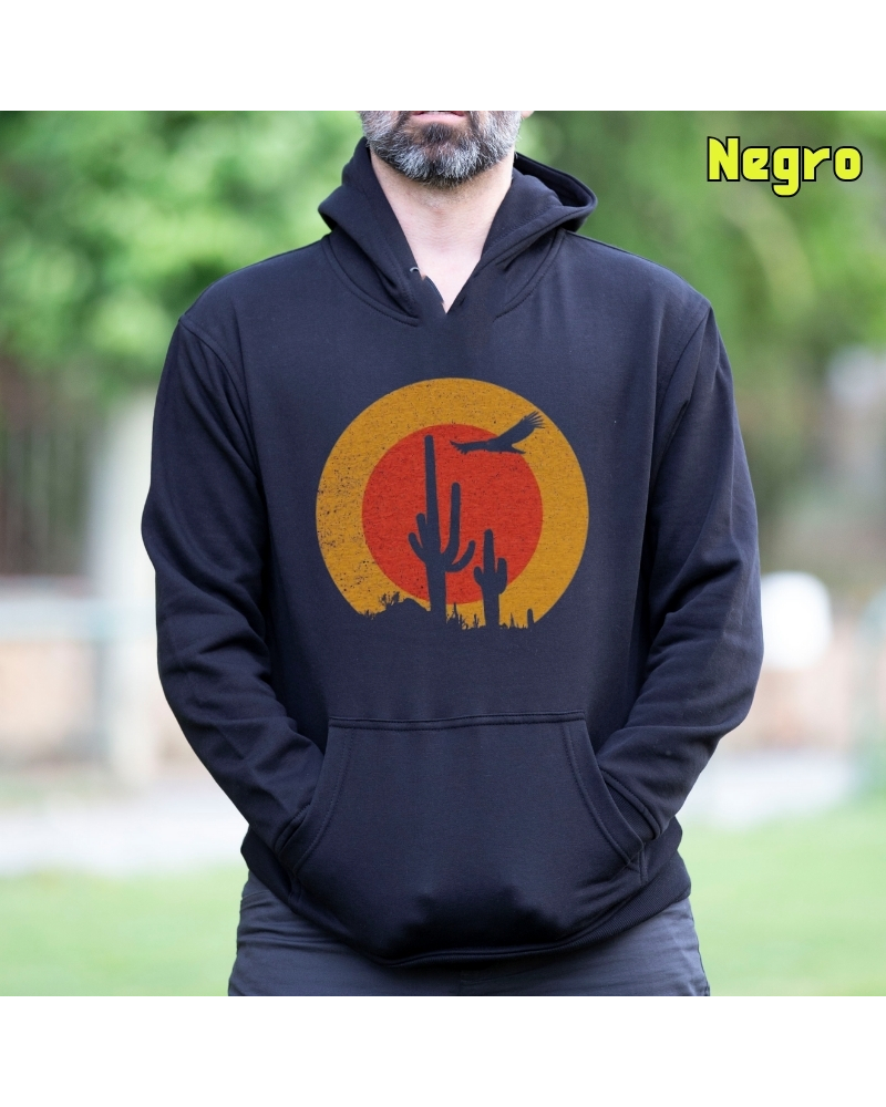 Desert - Sudadera Hombre Con Capucha