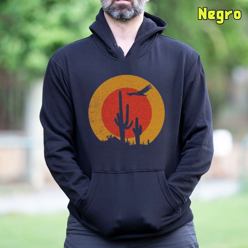 Desert - Sudadera Hombre Con Capucha