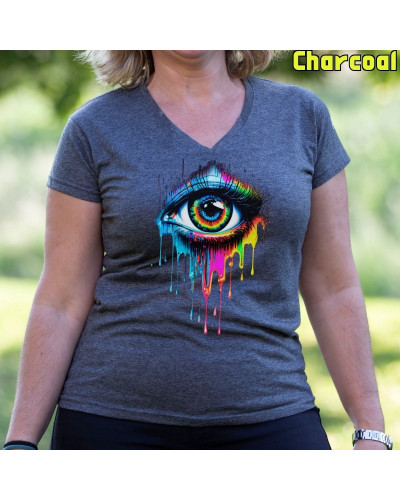 Camiseta Mujer Eye - manga corta