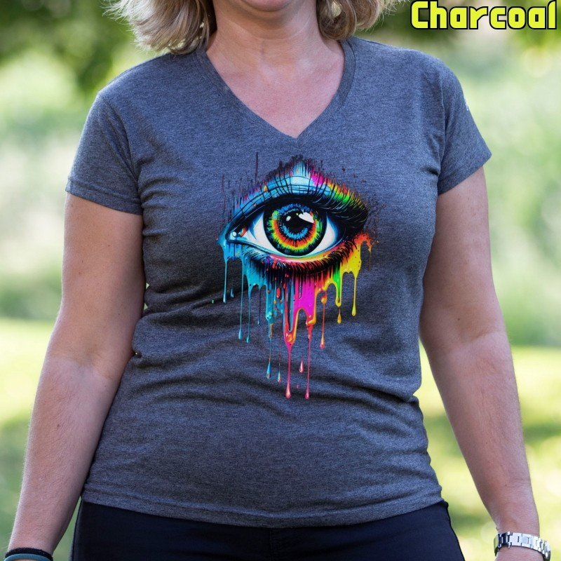 Eye - Camiseta Mujer Manga Corta