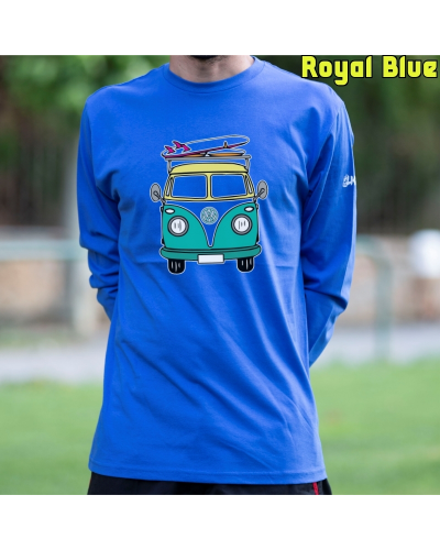 Camiseta Hombre Manga Larga - Viajero Habitual