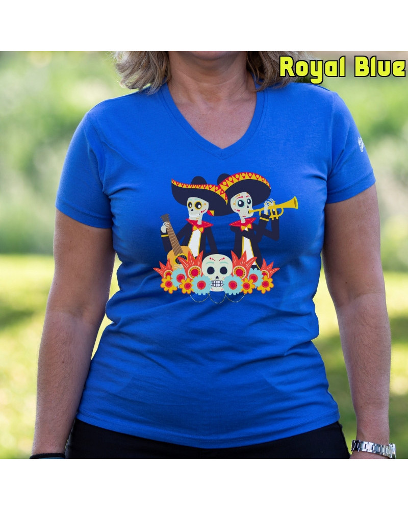 Camiseta Mujer Viva Mexico - Manga Corta