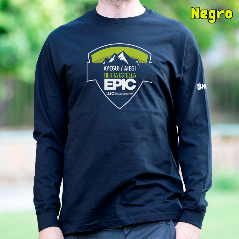 Camiseta Hombre Manga Larga - Epic Escudo
