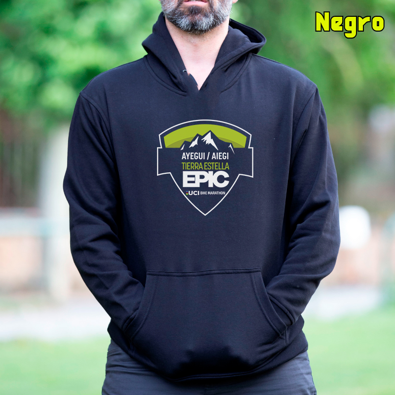 Sudadera Hombre Con Capucha - Epic Escudo